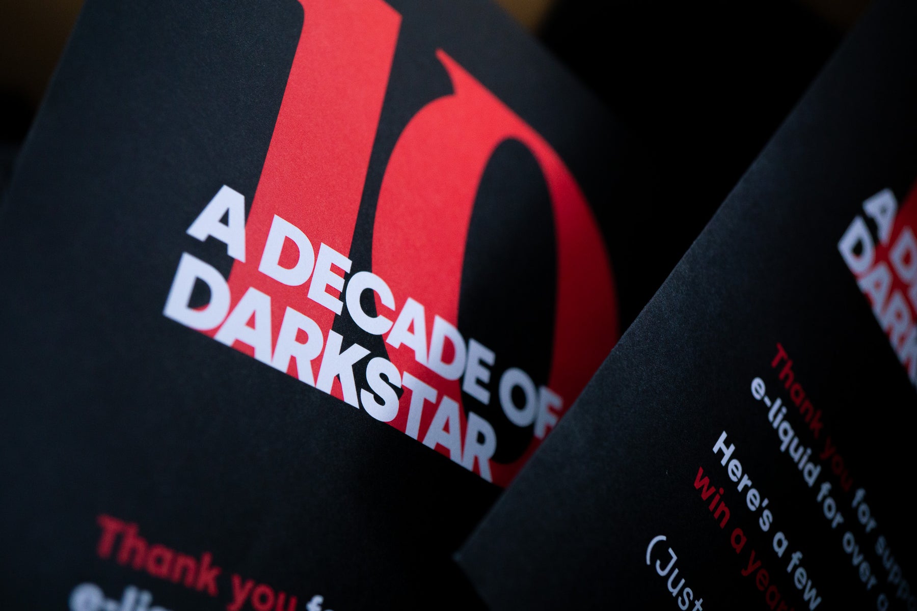 #DecadeOfDarkStar Winners Announced!