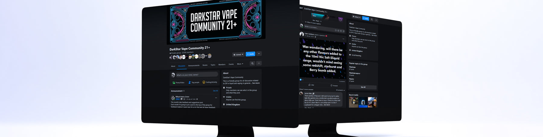 The DarkStar Vape Community 21+