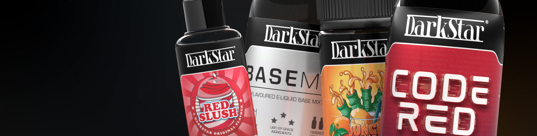 darkstar flavours like code red and jungle juice