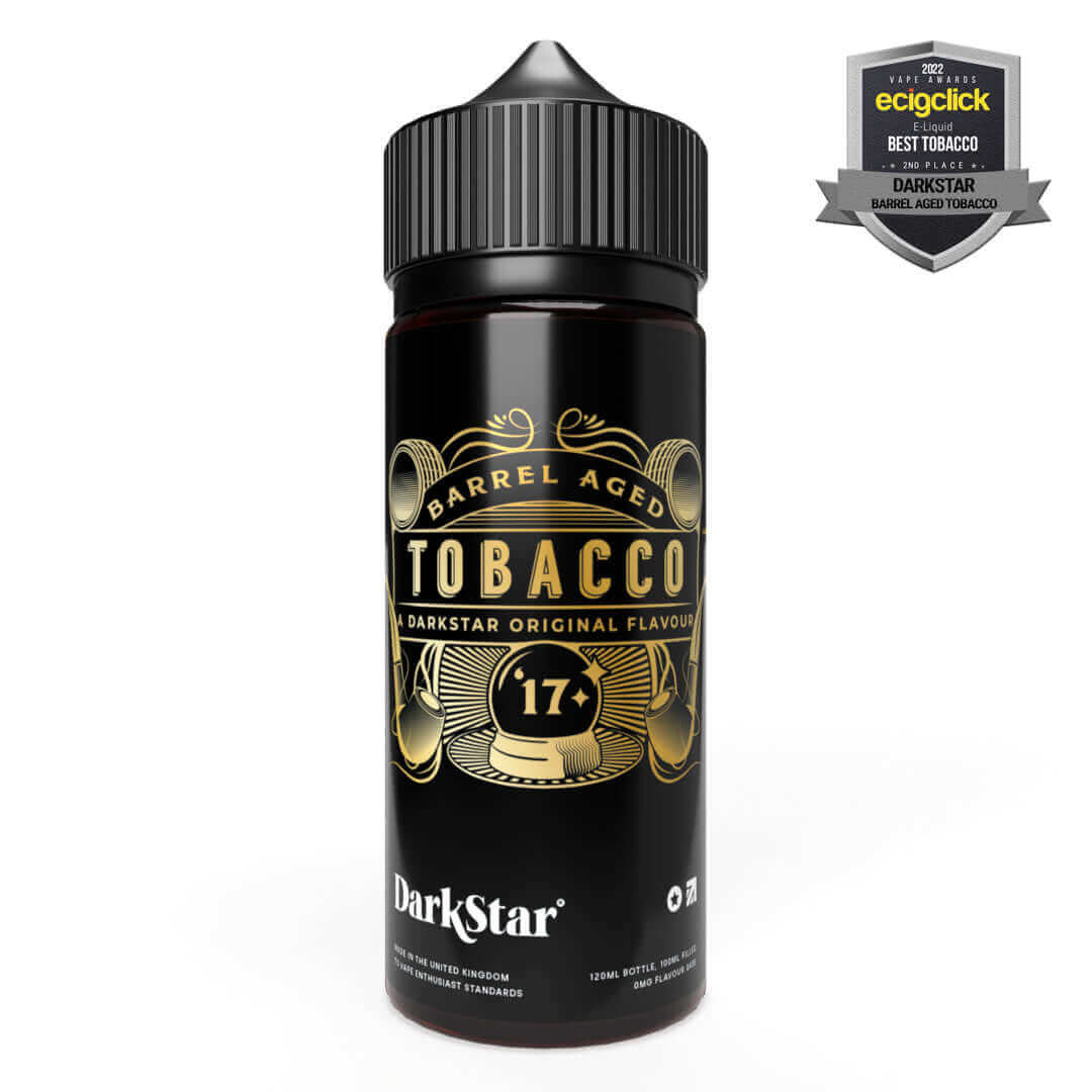 Barrel Aged Tobacco - Short Fill DarkStar International Limited Barrel Aged Tobacco - Short Fill DarkStar International Limited