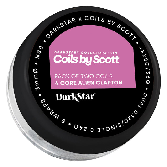 Coils By Scott. 4 Core Alien Clapton.